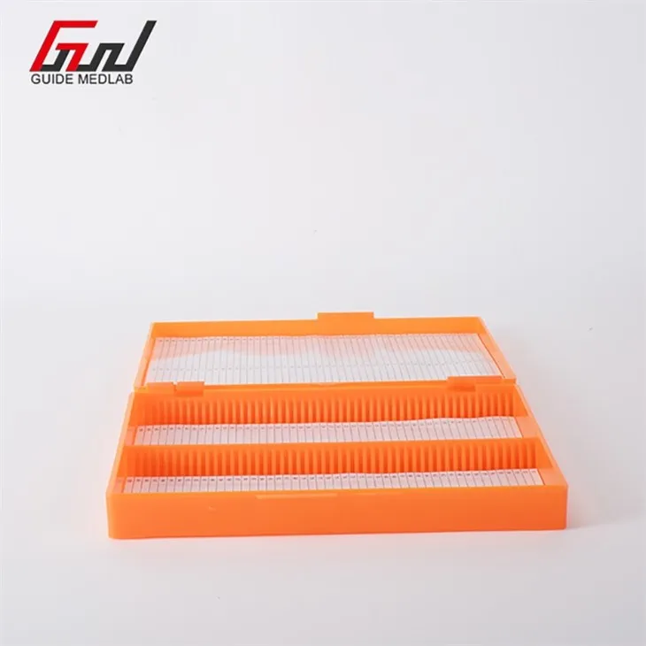 4 microscope slide box storage rack