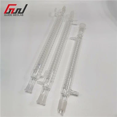 Kondensatur tal-ħġieġ tal-laboratorju 400mm