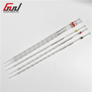 Pipetta tal-kejl tal-ħġieġ tal-laboratorju 25ml